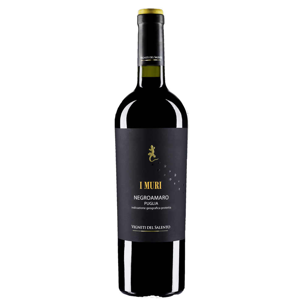 I Muri Negroamaro, Puglia IGP, Vigneti del Salento, 750 ml SGR