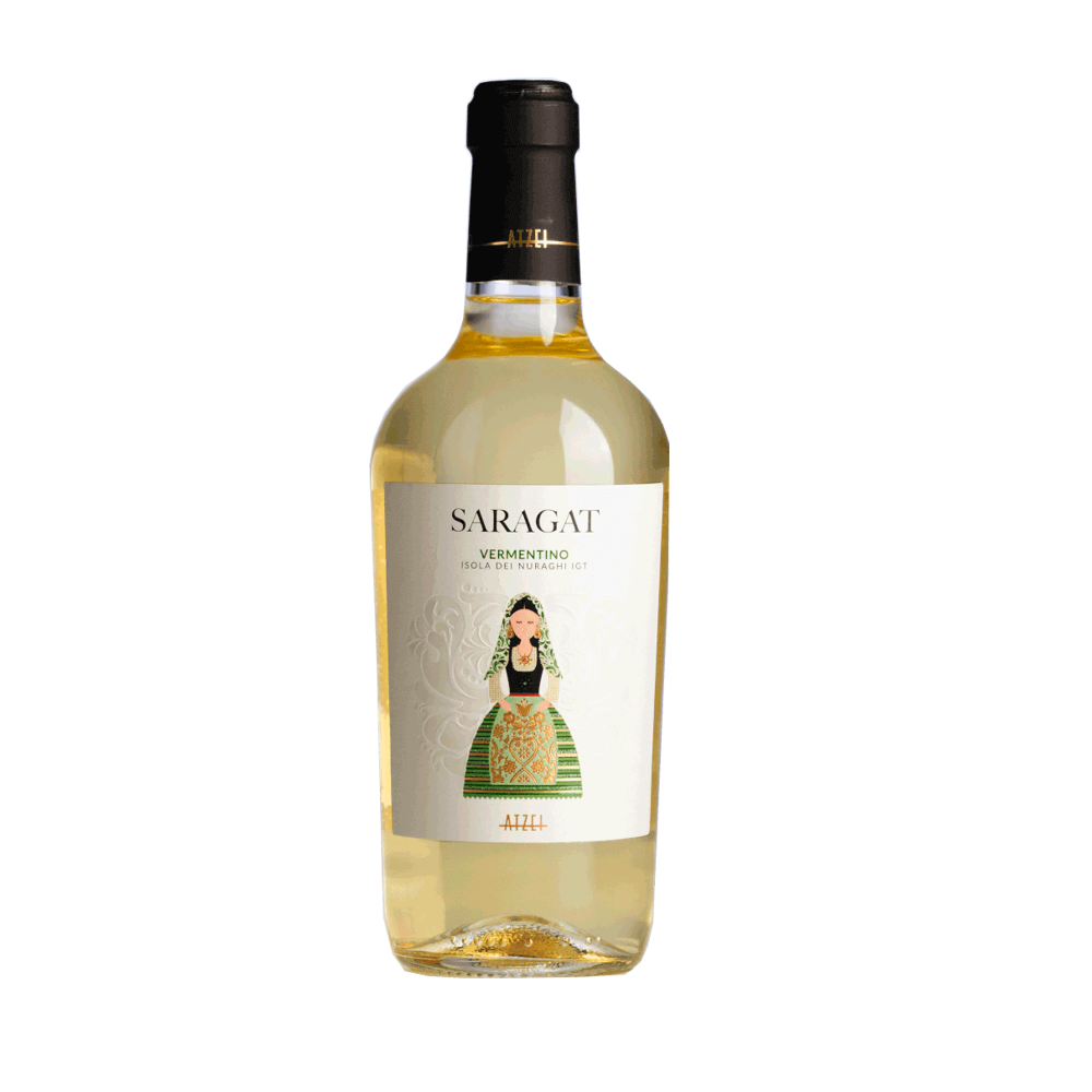 SARAGAT, Vermentino, Isola dei Nuraghi IGT, 750 ml SGR