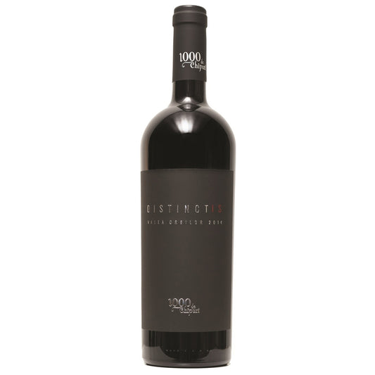 DISTINCTIS, Merlot & Cabernet Franc, 1000 de Chipuri, 750 ml SGR