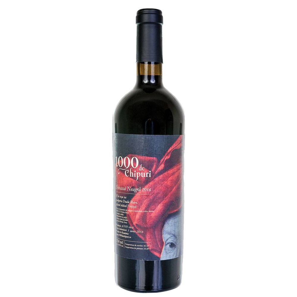 Feteasca Neagra, 1000 de Chipuri, 750 ml SGR