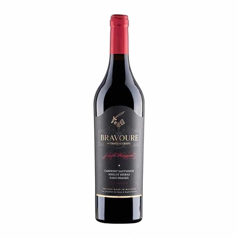 CHATEAU CRISTI, BRAVOURE, Cabernet Sauvignon & Merlot & Shiraz & Rara Neagra, 750 ml