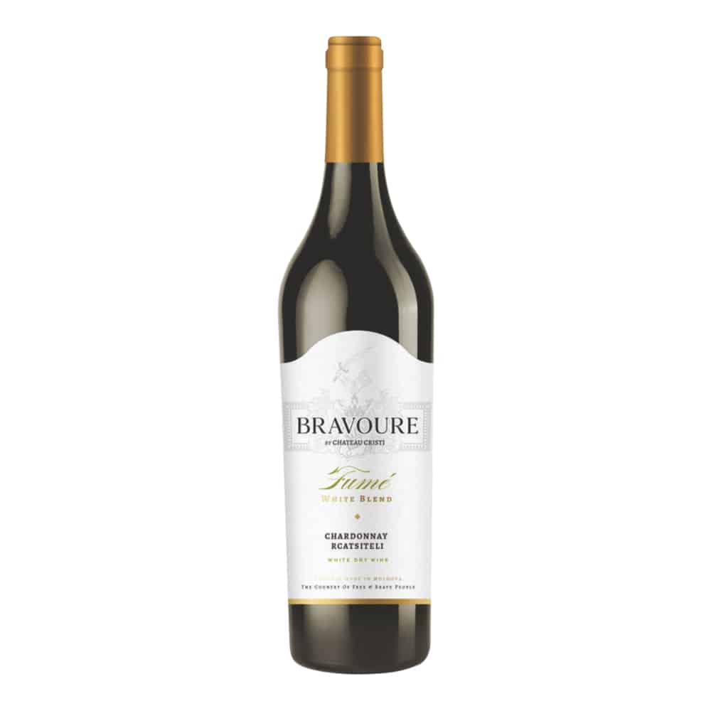 CHATEAU CRISTI, BRAVOURE, Fumee, Chardonnay & Rkatsiteli, 750 ml