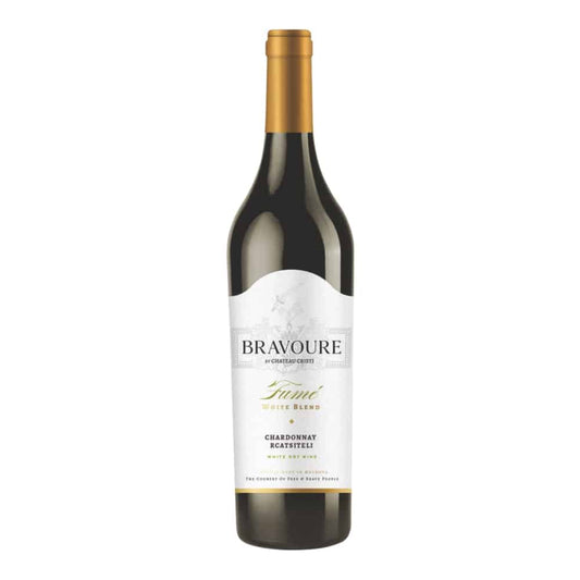 CHATEAU CRISTI, BRAVOURE, Fumee, Chardonnay & Rkatsiteli, 750 ml