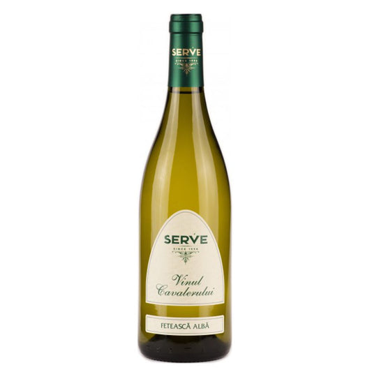 Vinul Cavalerului, Feteasca Alba, Crama SERVE, 750 ml
