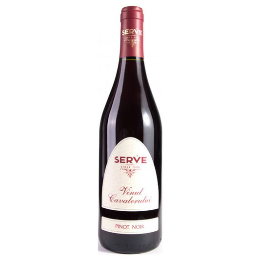 Vinul Cavalerului, Pinot Noir, Crama SERVE, 750 ml