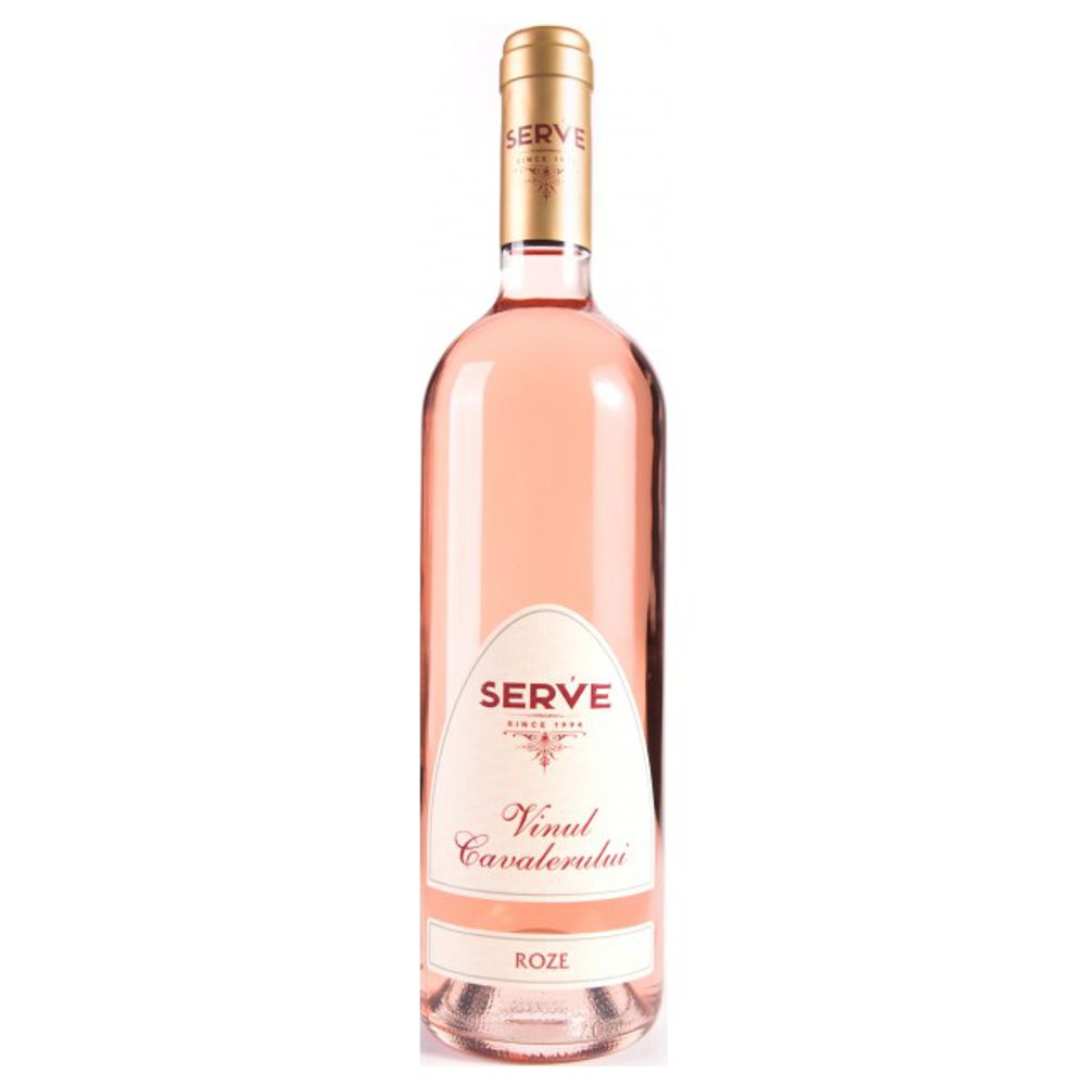 Vinul Cavalerului, Roze, Crama SERVE, 750 ml