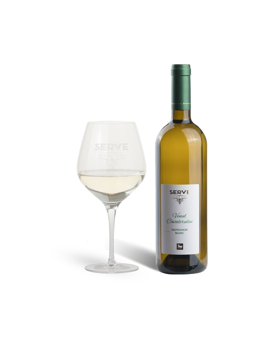 Vinul Cavalerului, Sauvignon Blanc, Crama SERVE, 750 ml